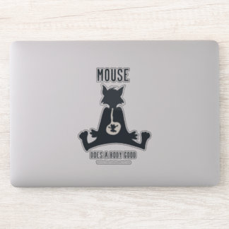 Sticker Tom Ate Jerry Silhouette