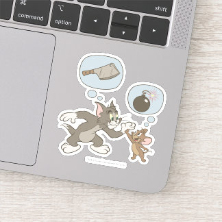 Sticker Tom et Jerry Evil Thoughts