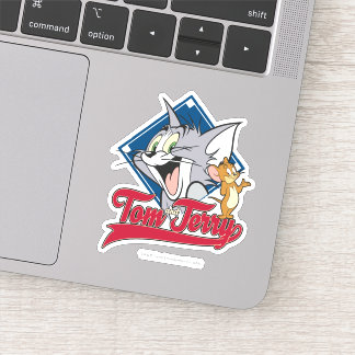 Sticker Tom Et Jerry | Tom Et Jerry Sur Diamant De Basebal