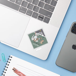 Sticker Tom & Jerry "Il est temps pour l'aventure"