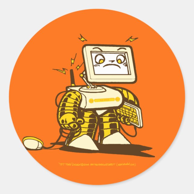 Sticker Tony TFT 2 (Devant)