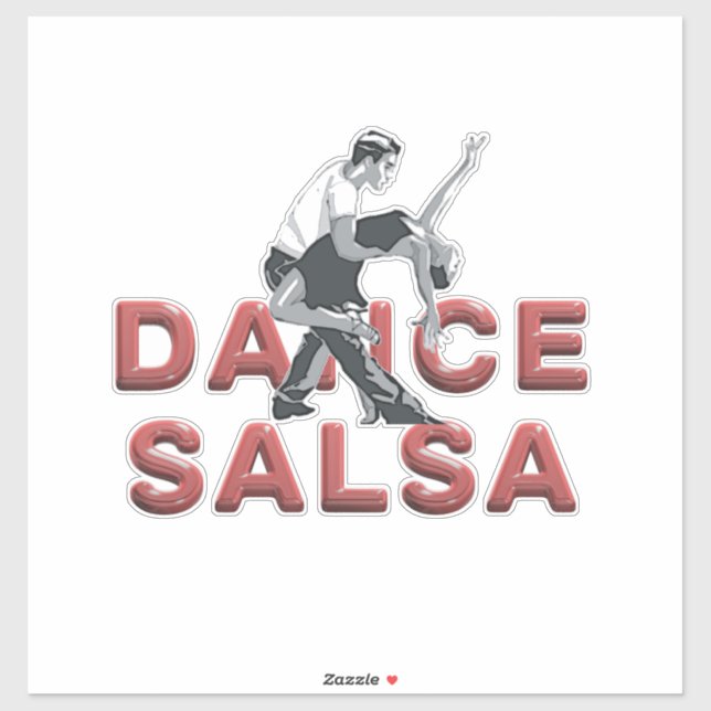 Sticker TOP Dance Salsa (Feuille)