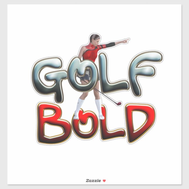 Sticker TOP Golf Gras (Feuille)
