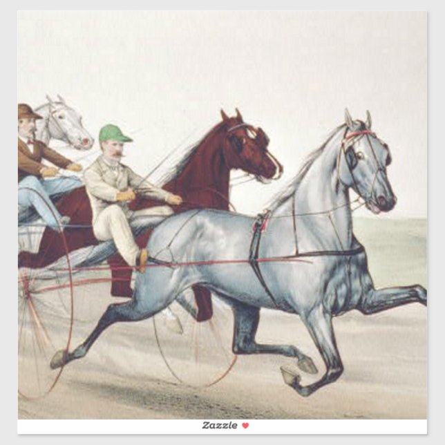 Sticker TOP Harness Racing (Feuille)