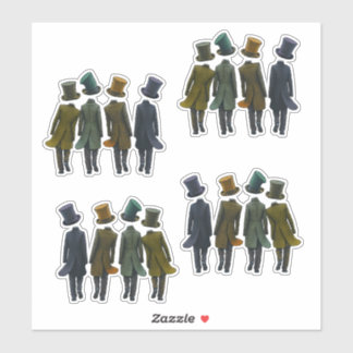 Sticker Top Hats by Eight