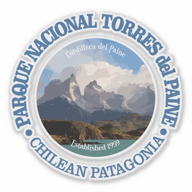 Sticker Torres del Paine (Devant)