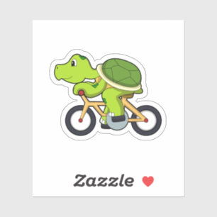 Sticker Tortue avec vélo.PNG
