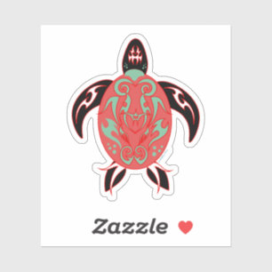 Sticker Tortue de totem