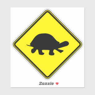 Sticker Tortue Lente Silhouette Arteille Tortue Arteille W