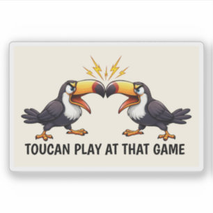 Sticker Toucan Drôle