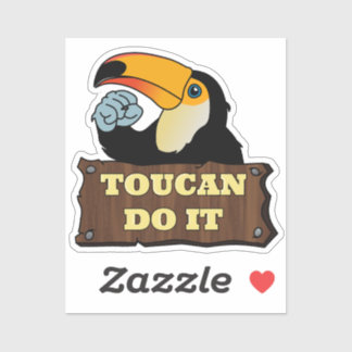 Sticker Toucan le fait |