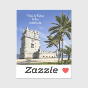 Sticker Tour de Belém, Lisbonne, Portugal