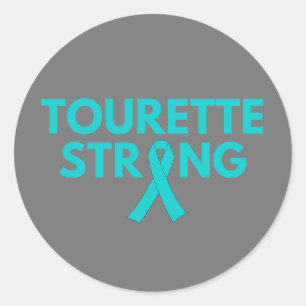 Sticker Tourette Strong pour la sensibilisation