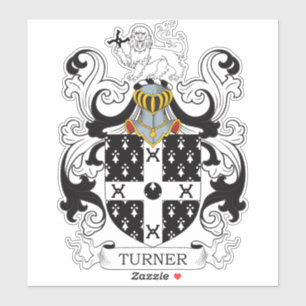 Sticker Tourner Family Crest