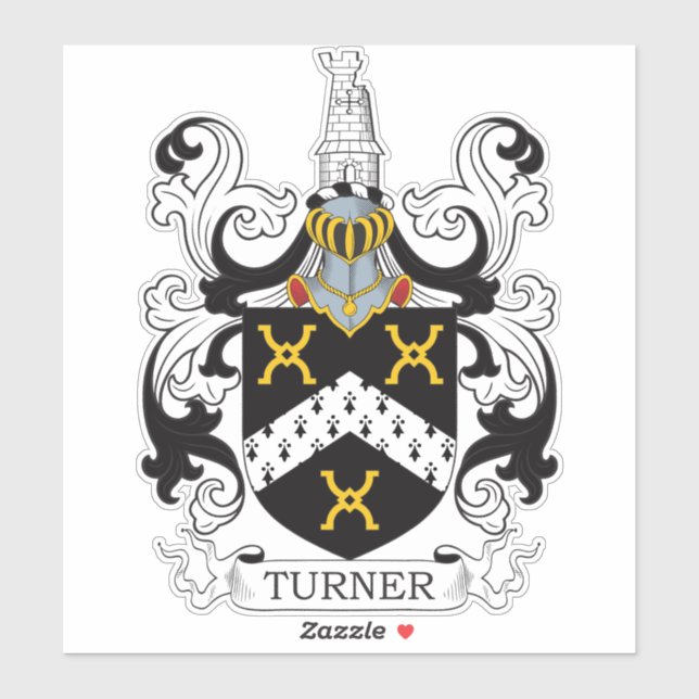 Sticker Tourner Family Crest (Feuille)