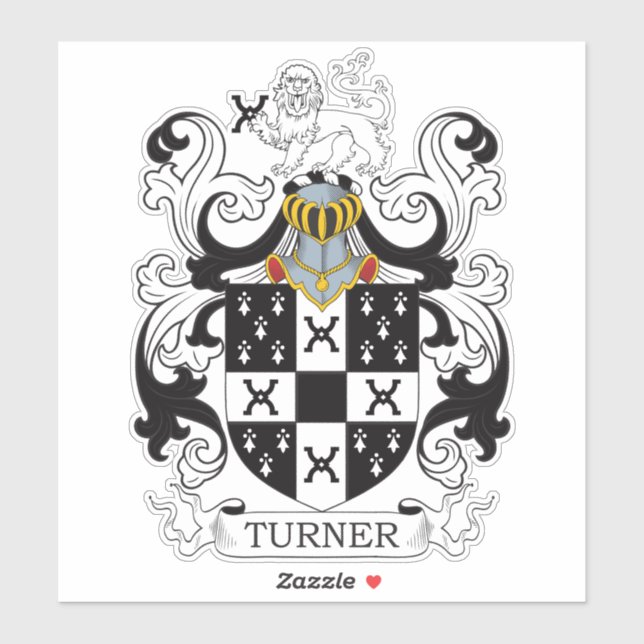 Sticker Tourner Family Crest (Feuille)