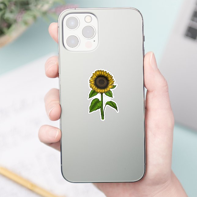 Sticker Tournesol (Téléphone)