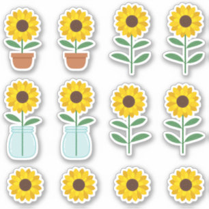 Sticker Tournesols