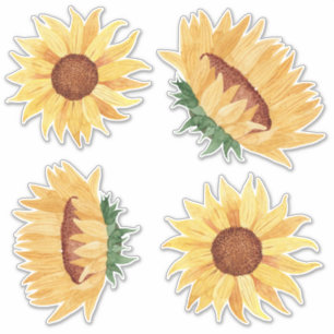 Sticker Tournesols d'eau