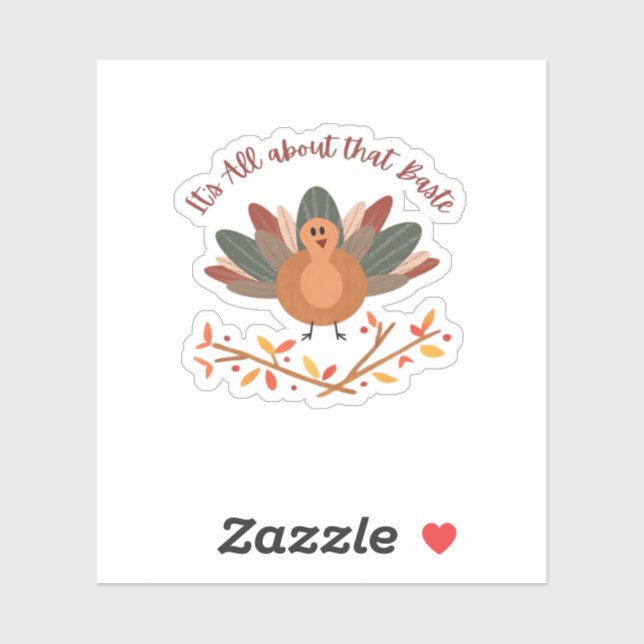 Sticker Tout À Propos De Ce Baste Classic Sloth (Feuille)