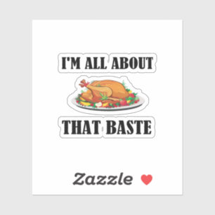 Sticker Tout À Propos De Ce Baste Design Classique