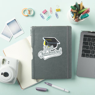 Sticker Tout juste diplômé !