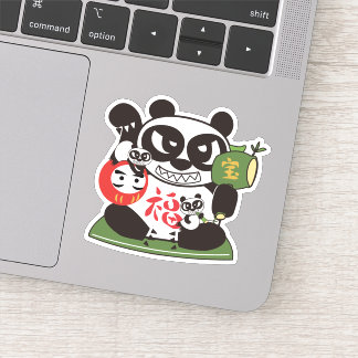 Sticker Tout Lucky Panda Dieu