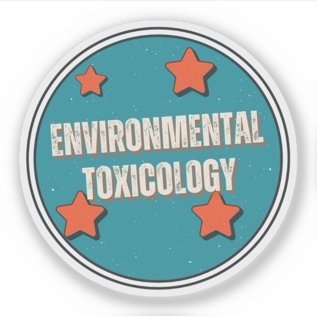 Sticker Toxicologie Environnementale (Devant)