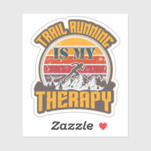 Sticker Trail running est mon rétro thérapeutique