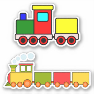 Sticker Trains de jouets
