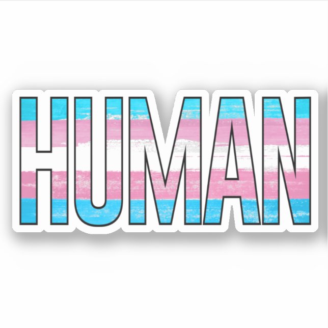 Sticker Trans Humain (Devant)
