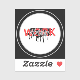 Sticker Travailler avec une forte motivation