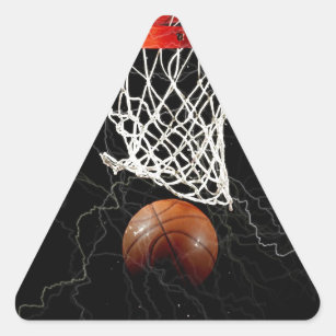 Sticker triangle de basket