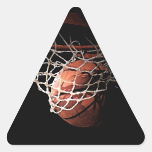 Sticker triangle de basket