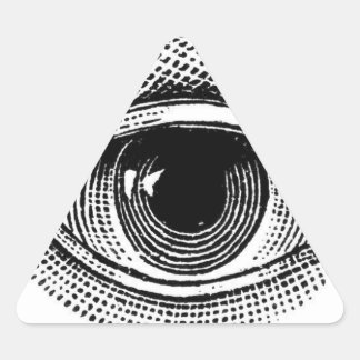 Sticker triangle pour yeux