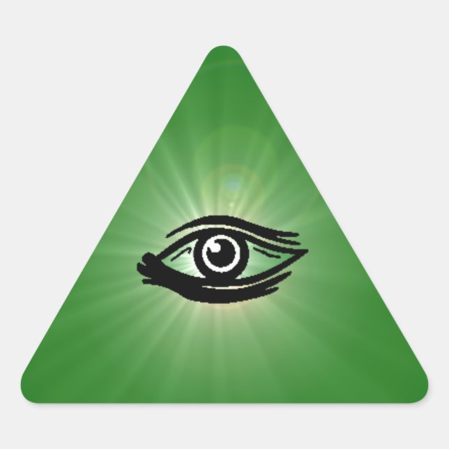 Sticker triangle pour yeux (Devant)