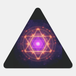 STICKER TRIANGULAIRE