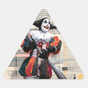 STICKER TRIANGULAIRE