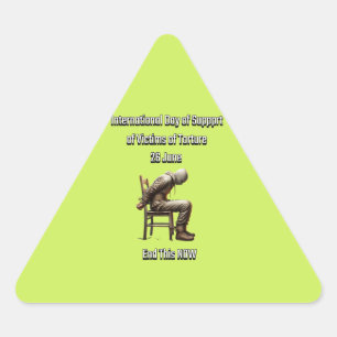 STICKER TRIANGULAIRE 