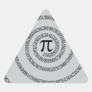 Sticker Triangulaire A sPIral sur Pi Cliquez sur Personnaliser Changer