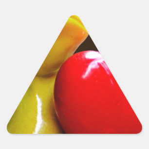 Sticker Triangulaire Aimez-moi... Je suis seul