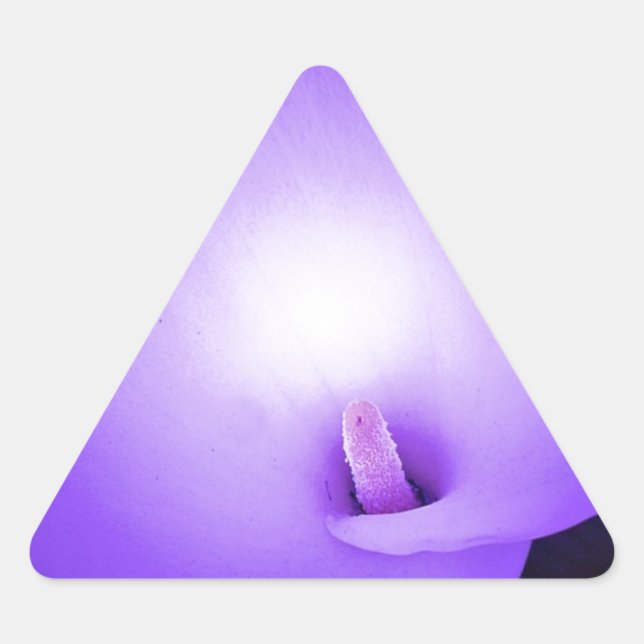 Sticker Triangulaire Amour Lumière, Lilie_ (Devant)