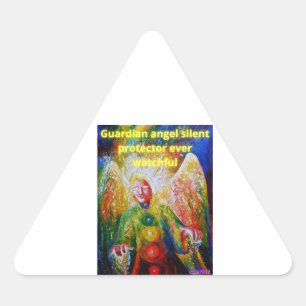 Sticker Triangulaire Ange gardien
