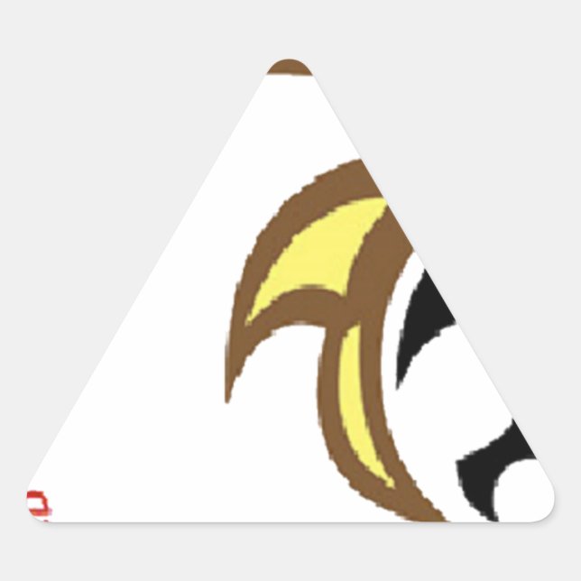 Sticker Triangulaire Année du Cheval - 2014, Zodiac chinois (Devant)