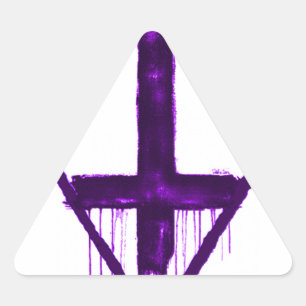 Sticker Triangulaire Anti coque iphone d'Illuminati d'anti religion