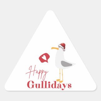 Sticker Triangulaire Baguette joyeuse Gullidays