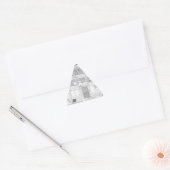 Sticker Triangulaire Bâtiment manufacturier abandonné - négatif (Enveloppe)