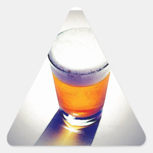 Sticker Triangulaire Bière