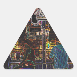 Sticker Triangulaire Calico Jacks Grand Cayman