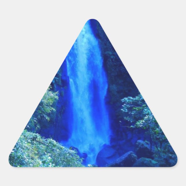 Sticker Triangulaire Cascade (Devant)